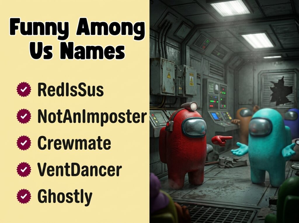 Funny Among Us Names