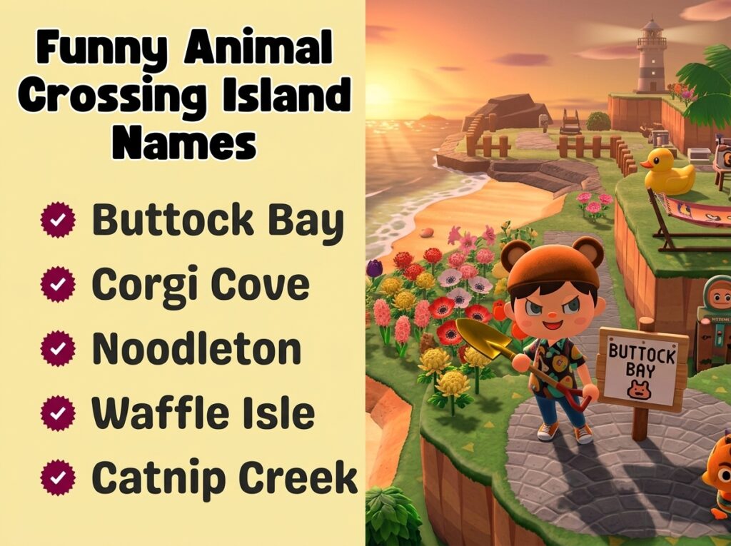 Funny Animal Crossing Island Names