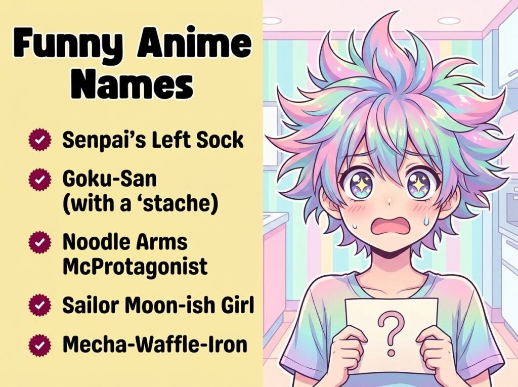 Funny Anime Names