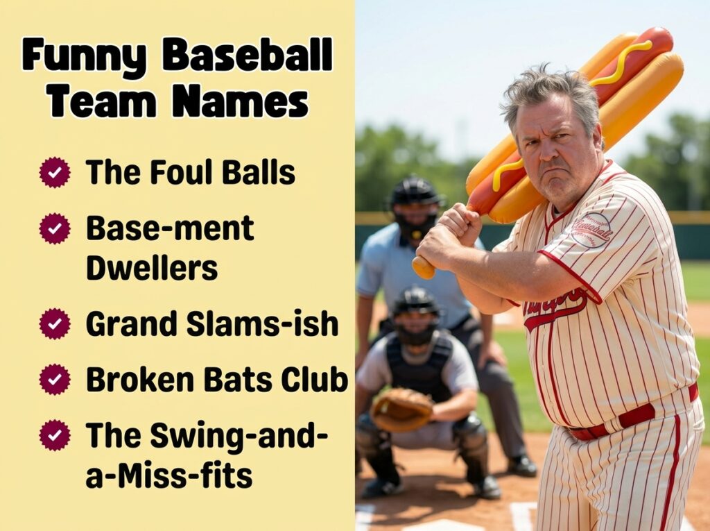 Funny Baseball Team Names