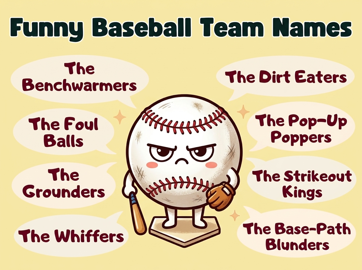 Funny Baseball Team Names