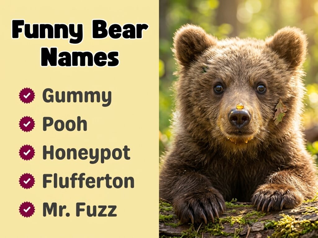 Funny Bear Names