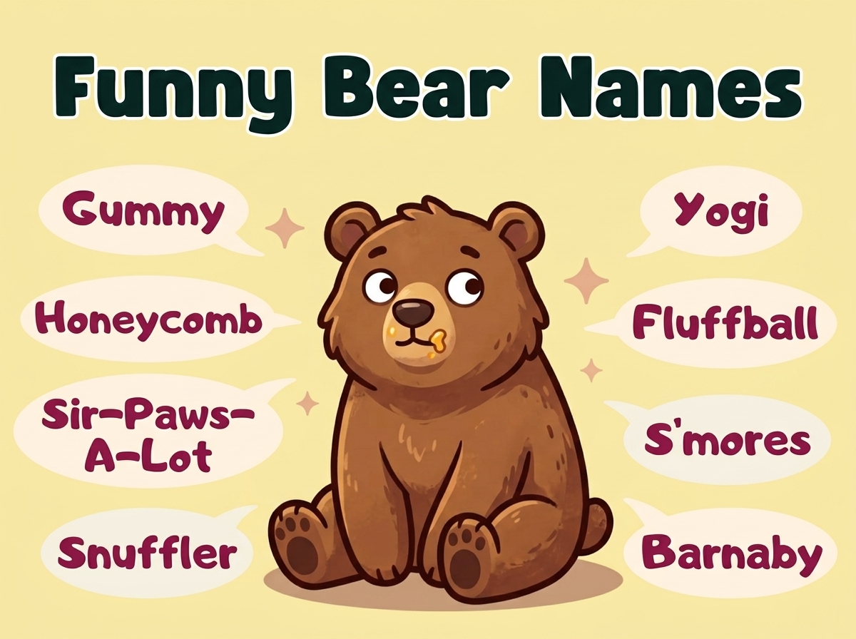Funny Bear Names