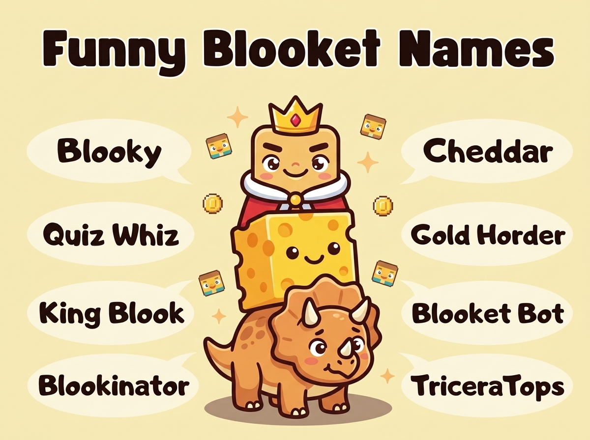 Funny Blooket Names