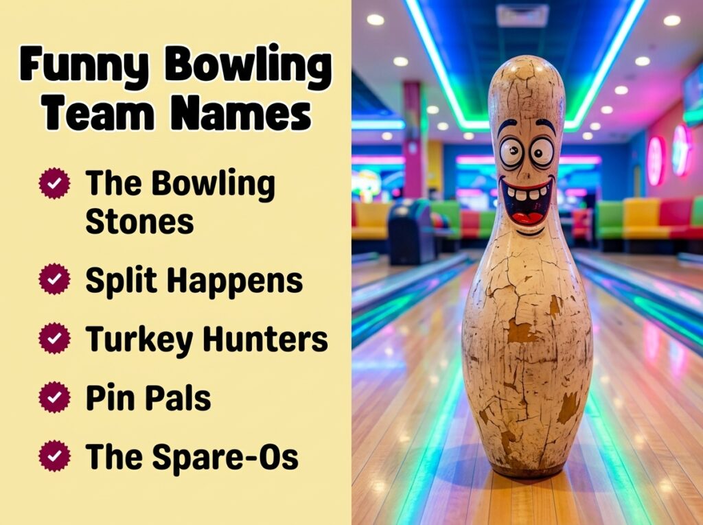 Funny Bowling Team Names