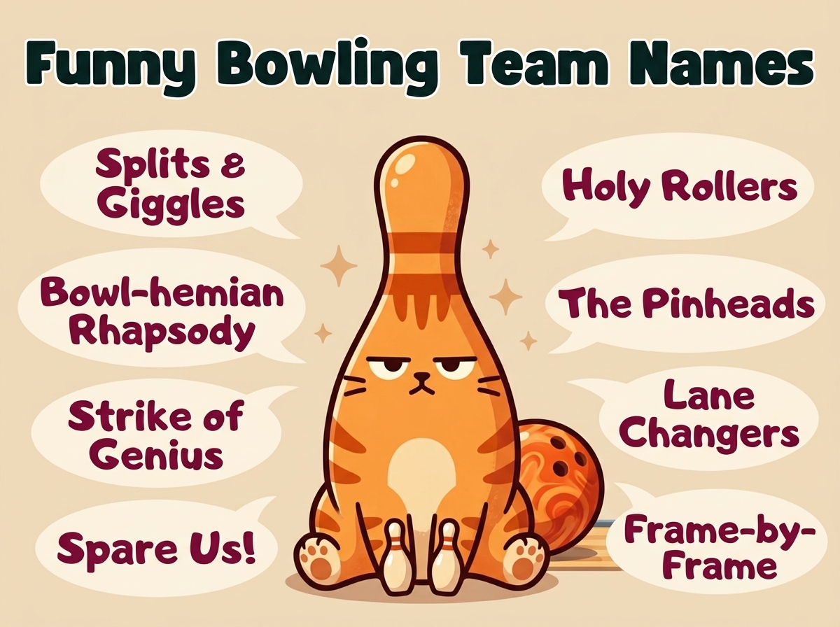 Funny Bowling Team Names