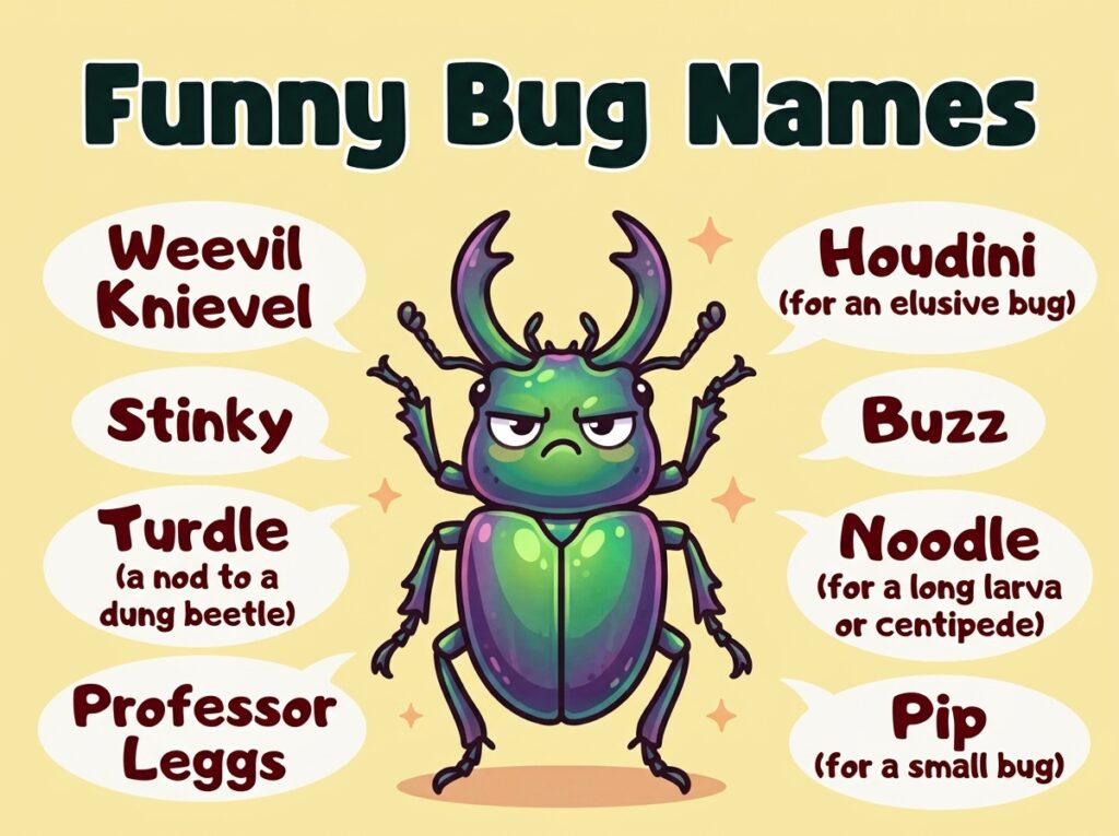 Funny Bug Names