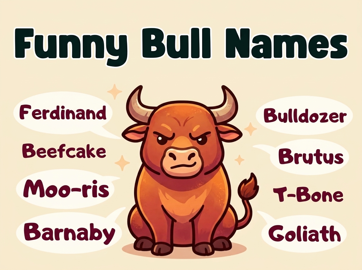 Funny Bull Names