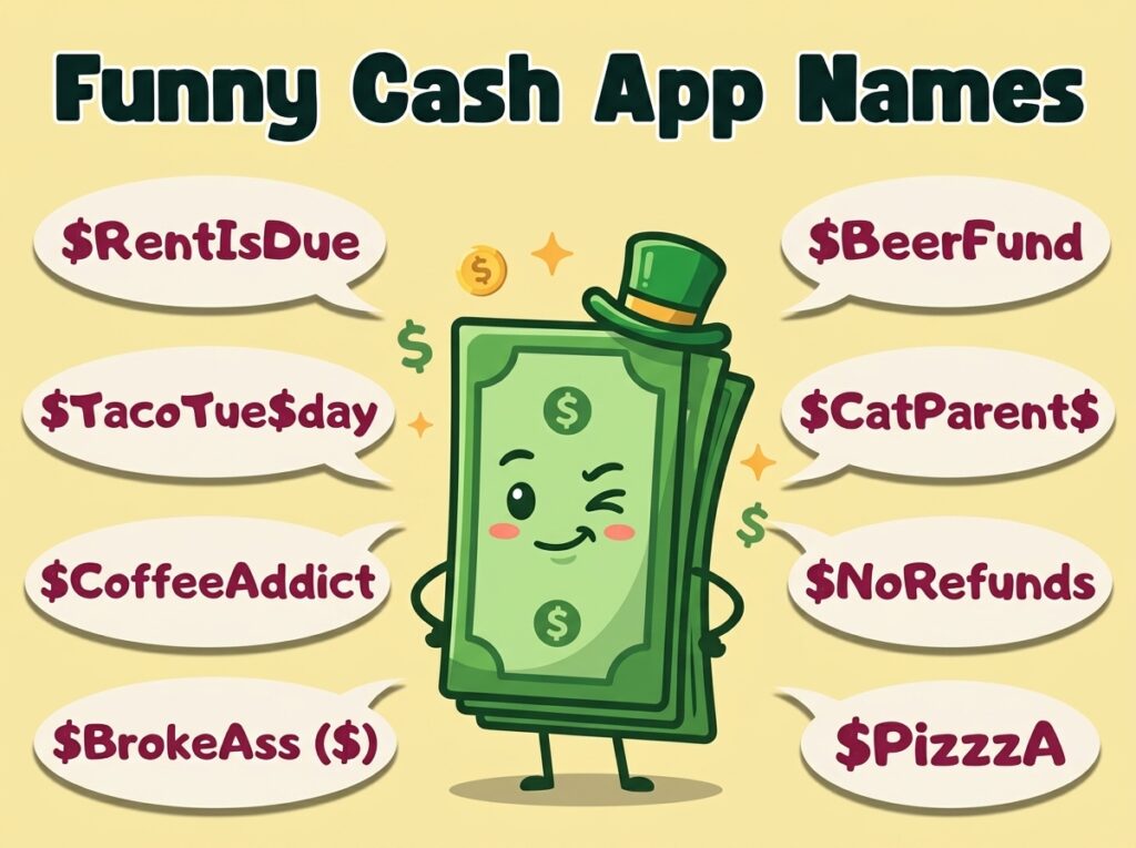 Funny Cash App Names