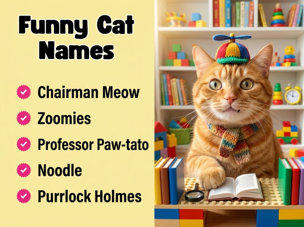 Funny Cat Names