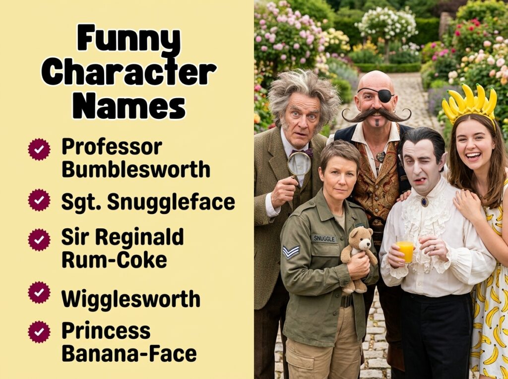 Funny Character Names