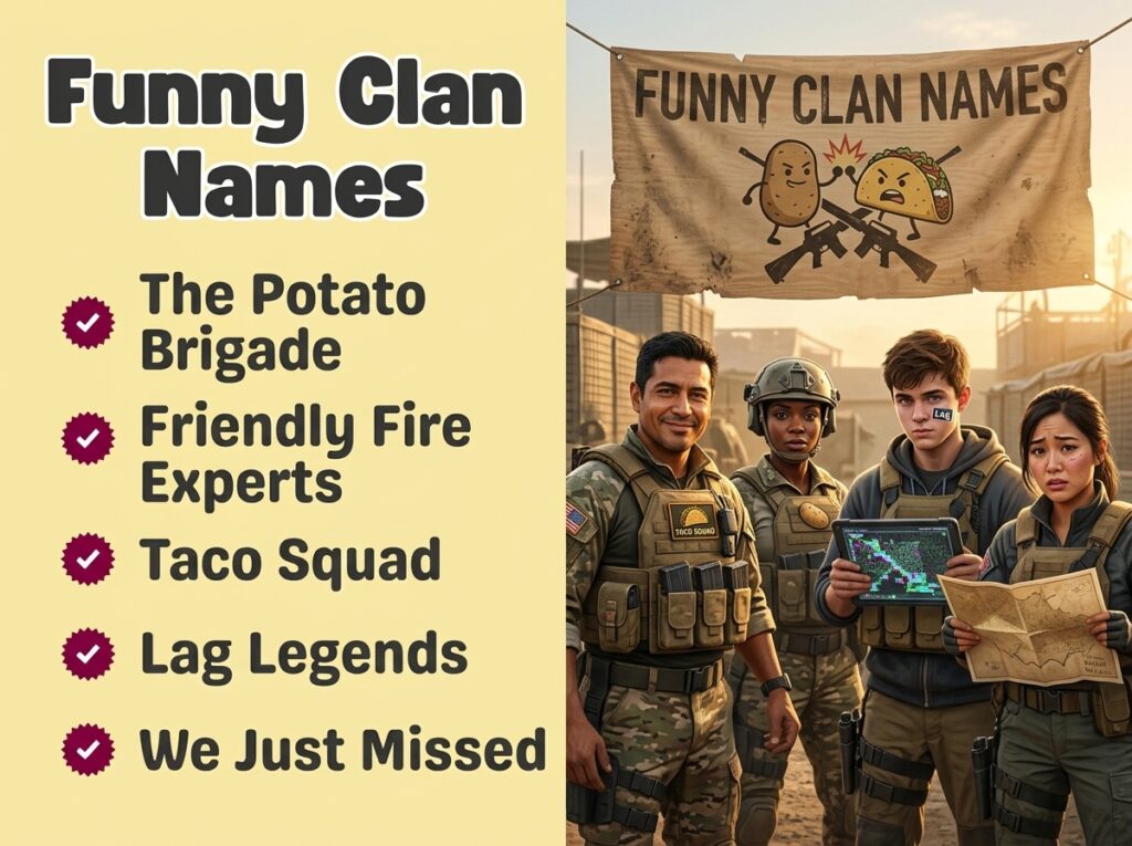 Funny Clan Names