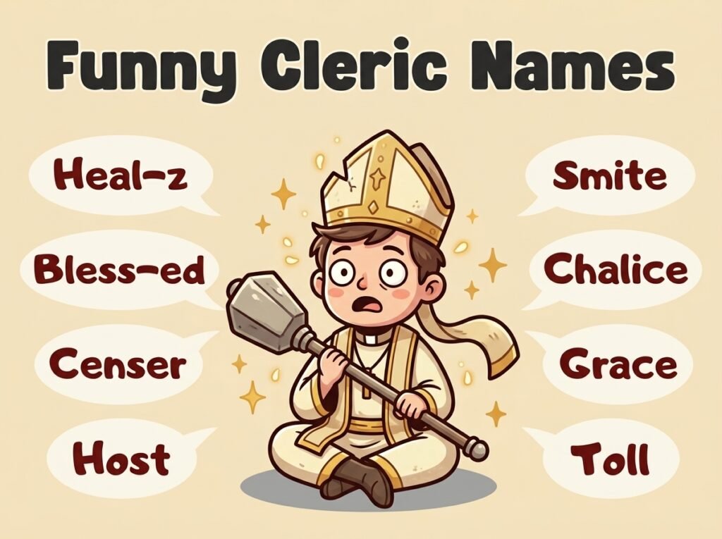 Funny Cleric Names