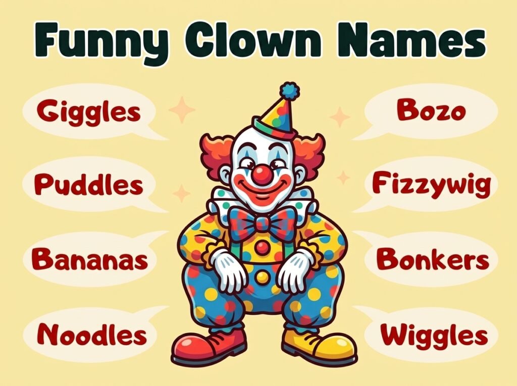 Funny Clown Names