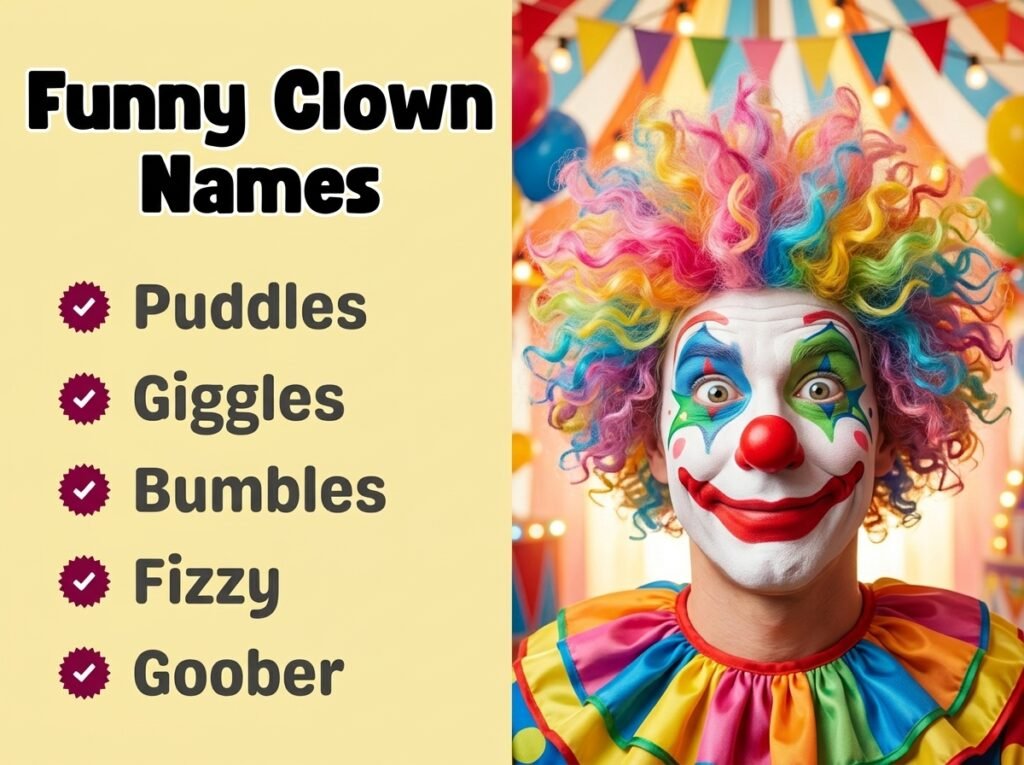 Funny Clown Names
