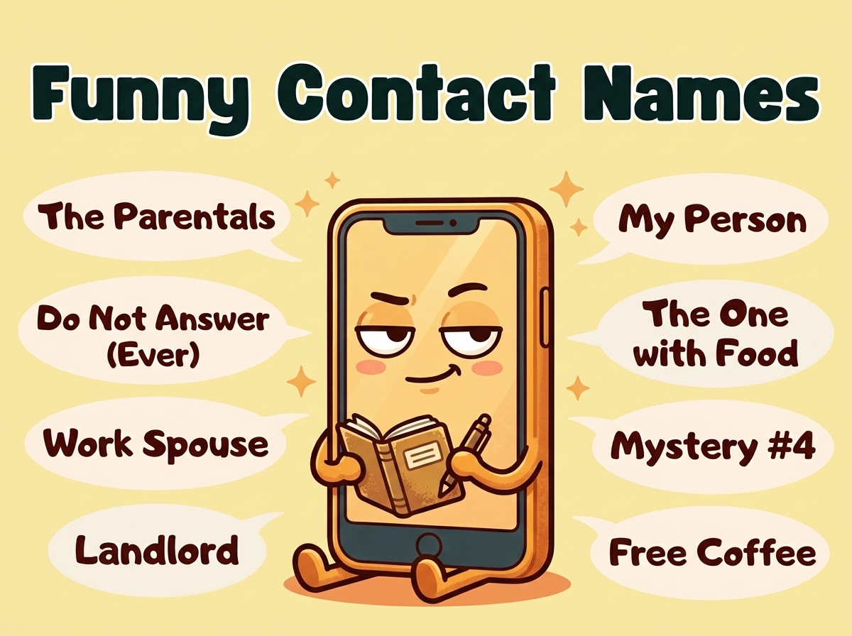 Funny Contact Names