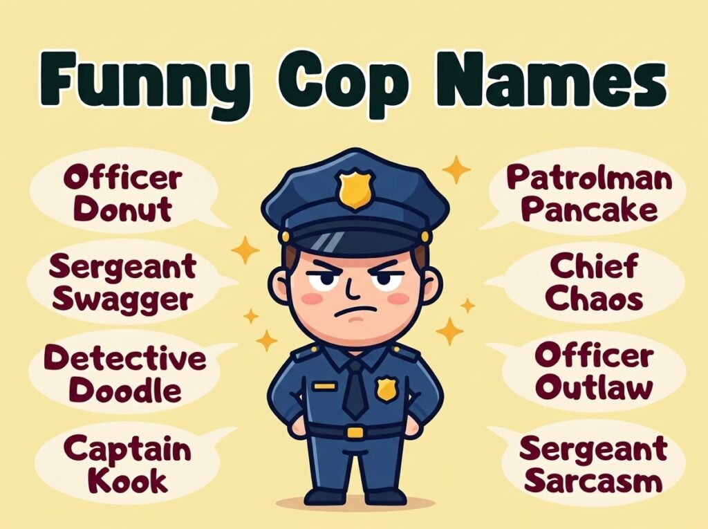 Funny Cop Names