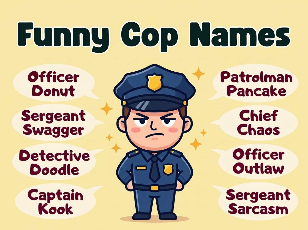 Funny Cop Names