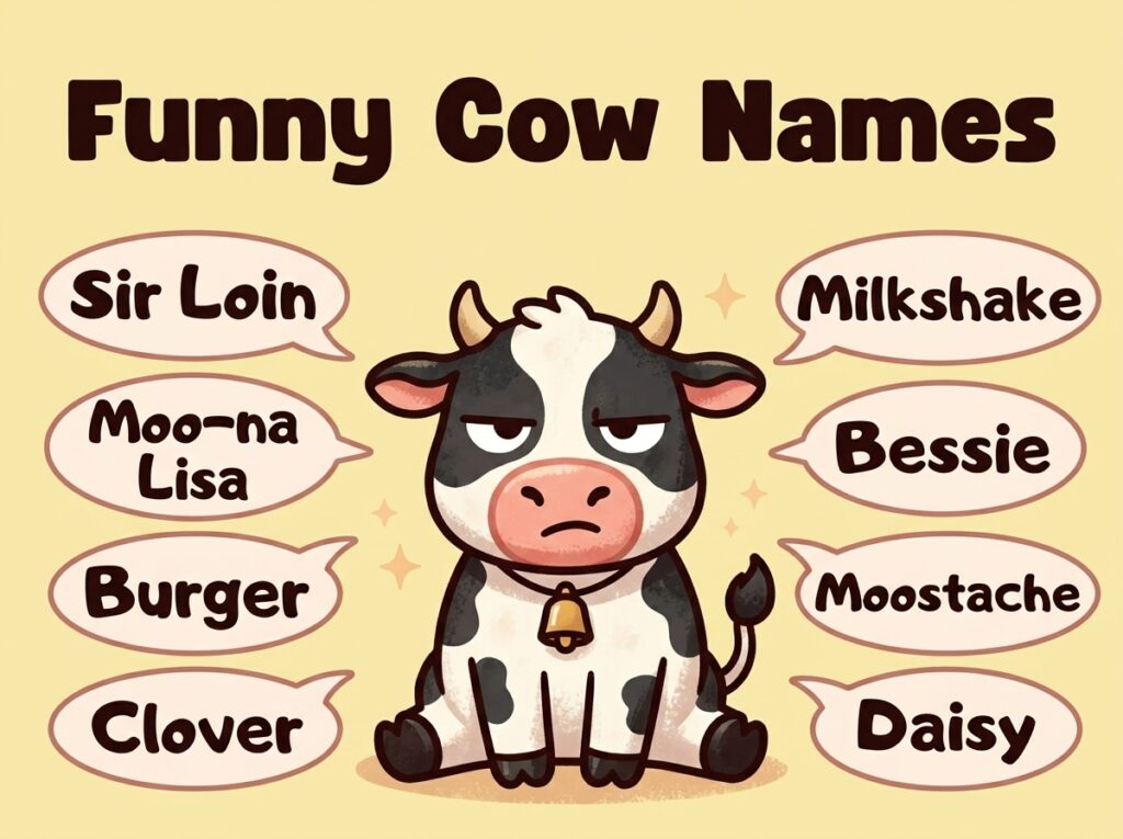 Funny Cow Names