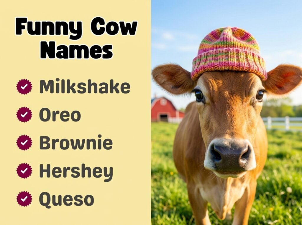Funny Cow Names