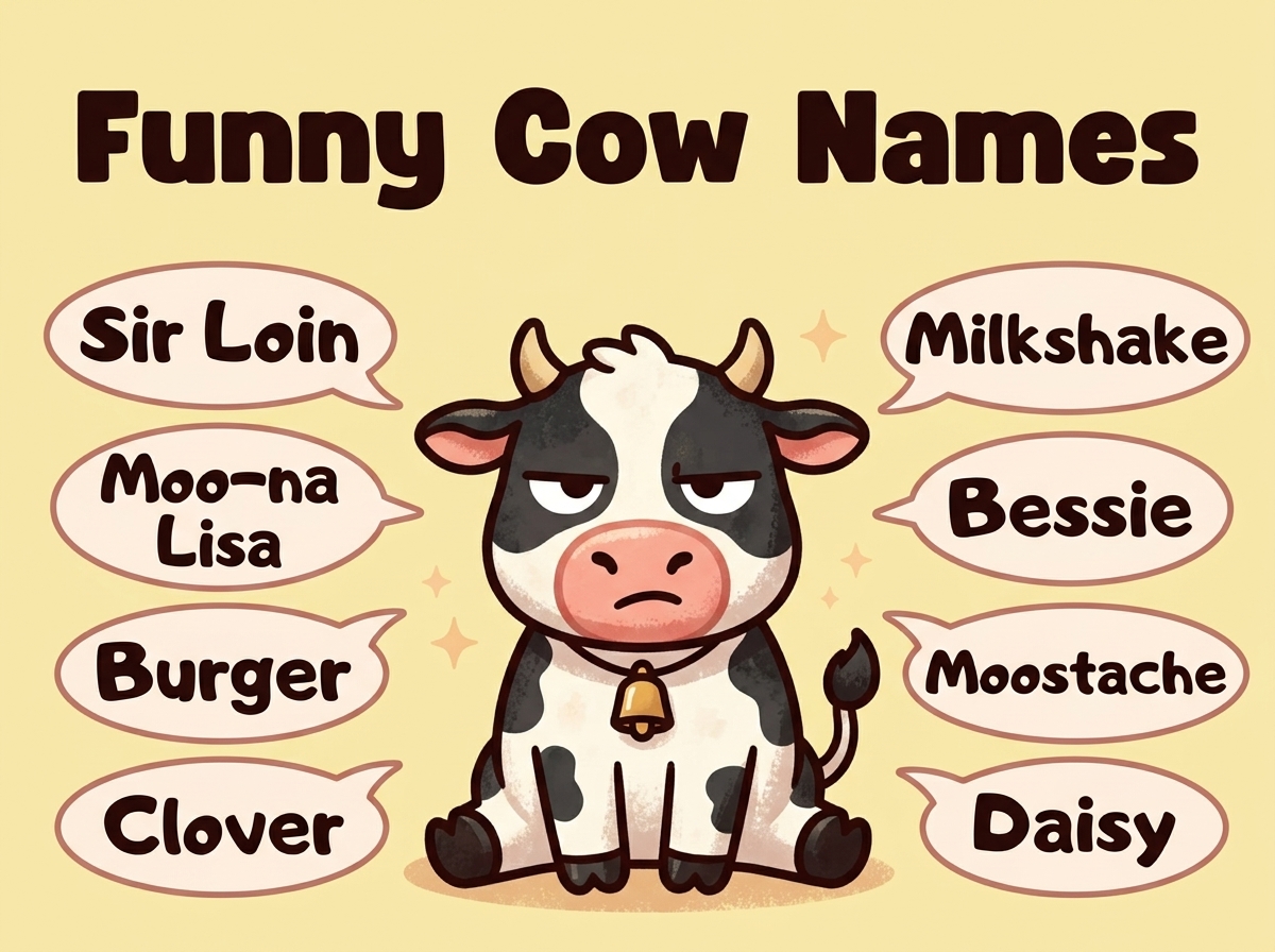 Funny Cow Names