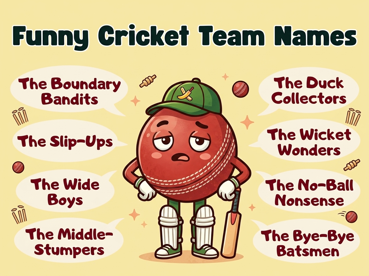 Funny Cricket Team Names