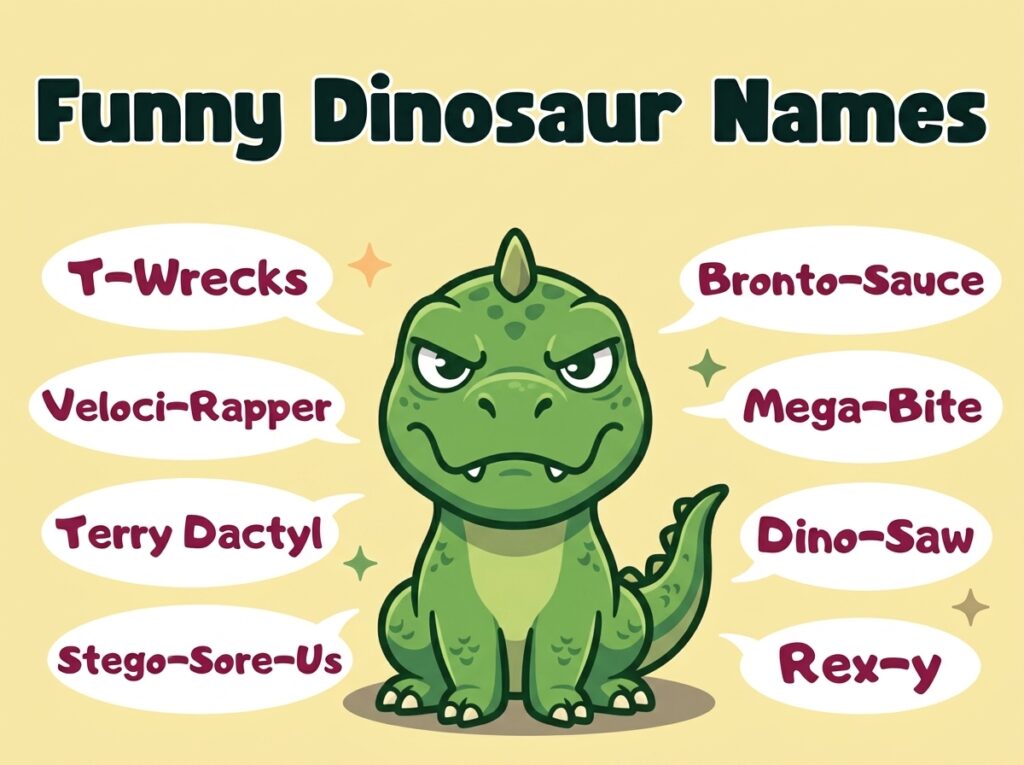 Funny Dinosaur Names