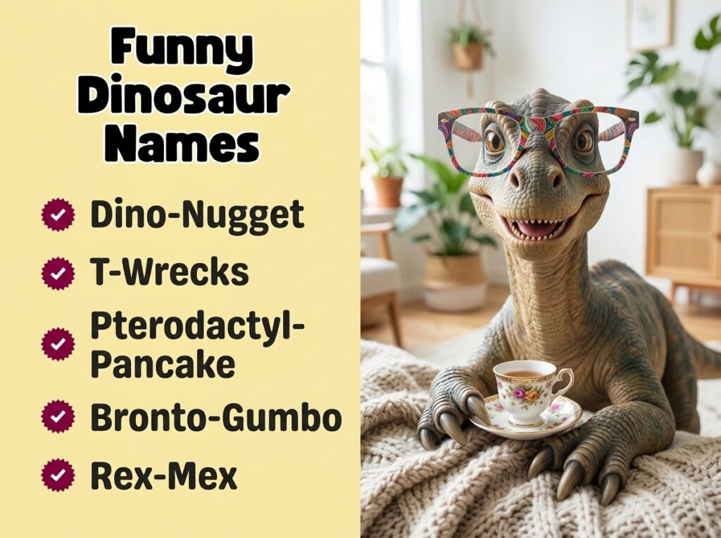 Funny Dinosaur Names