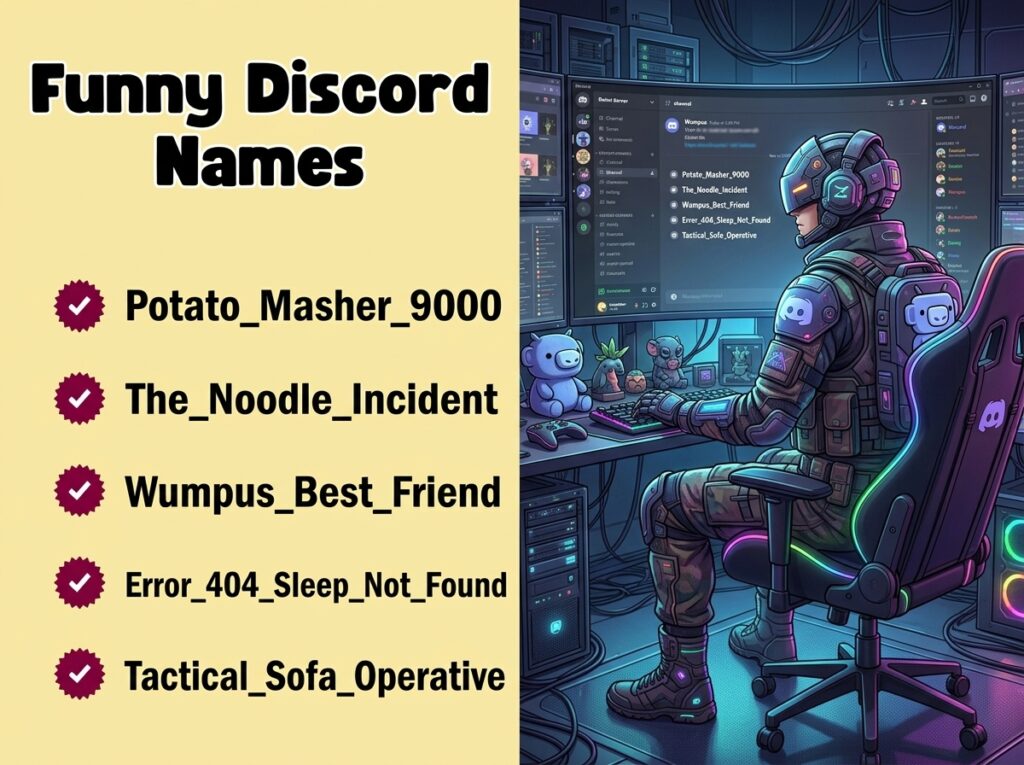 Funny Discord Names