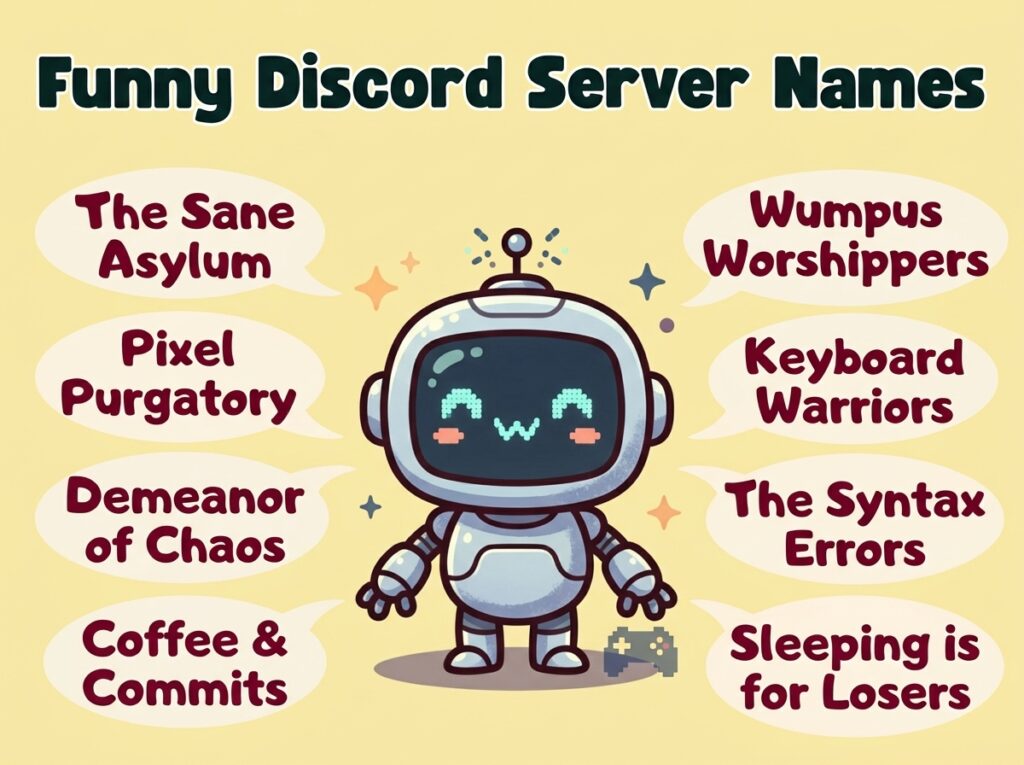 Funny Discord Server Names