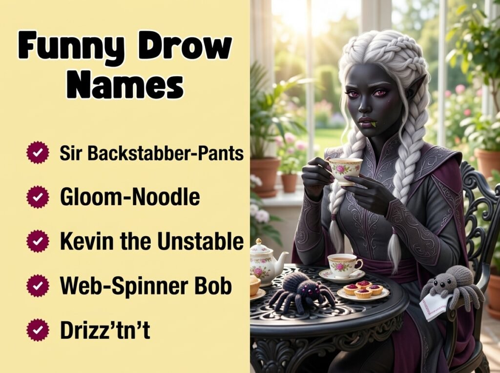 Funny Drow Names