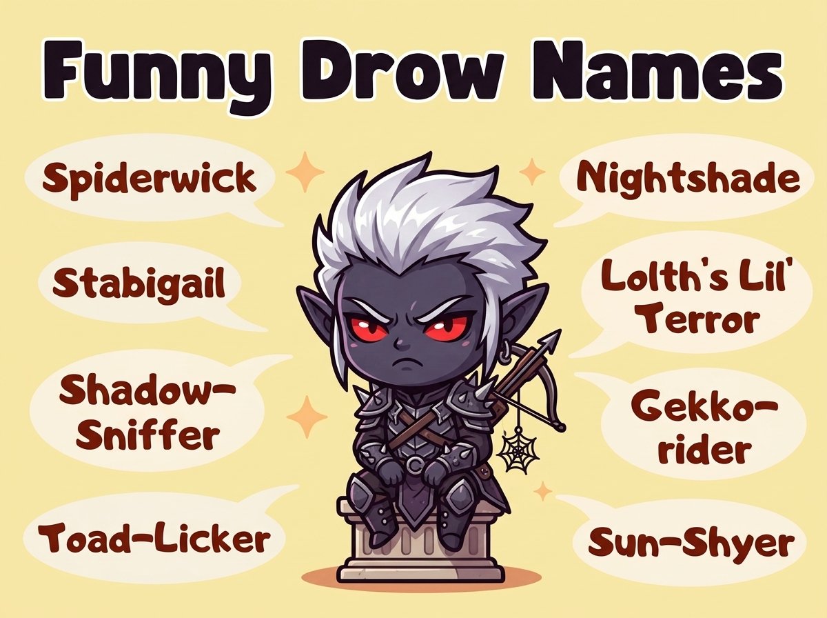 Funny Drow Names