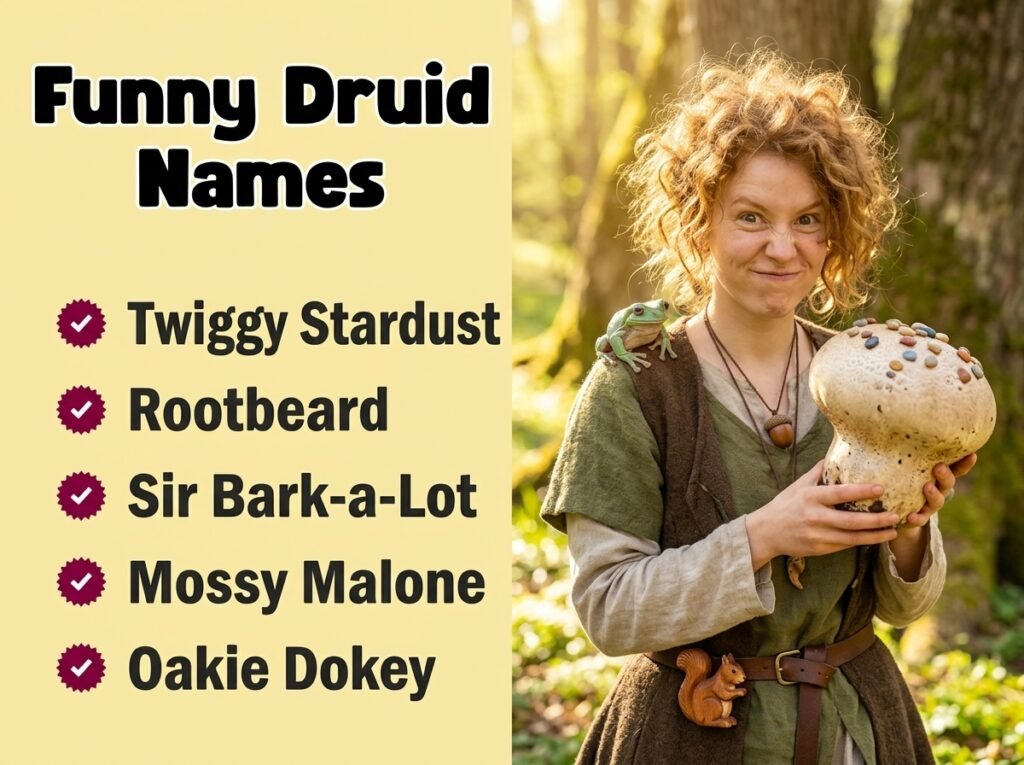 Funny Druid Names