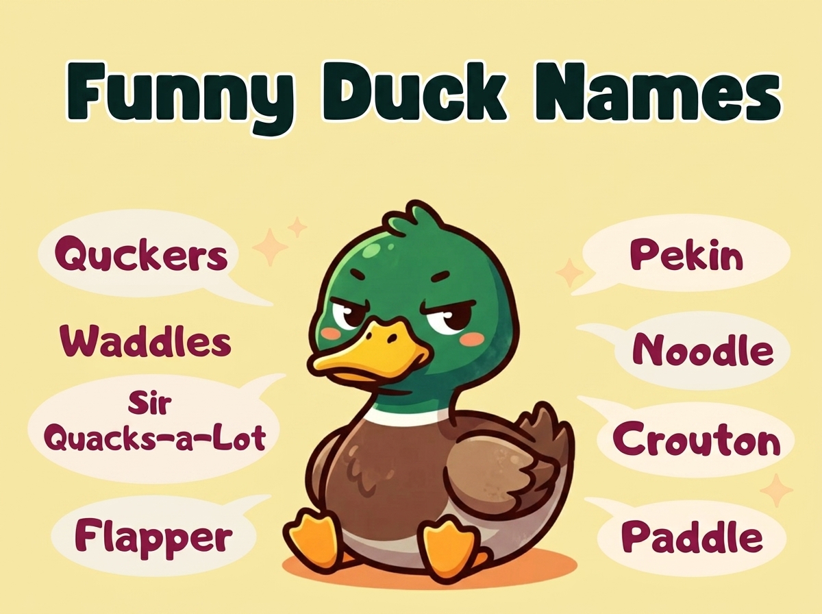 Funny Duck Names