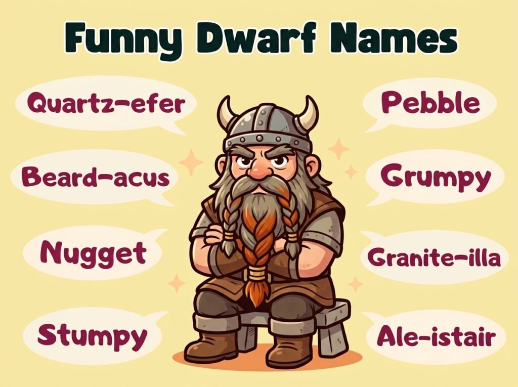 Funny Dwarf Names