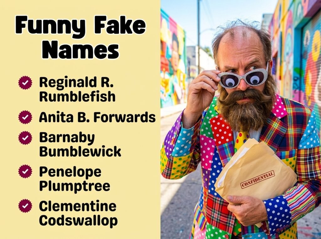 Funny Fake Names