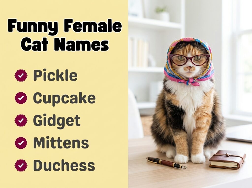 Funny Girl Cat Names