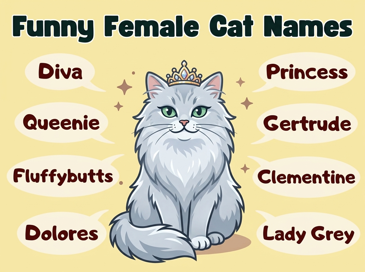 Funny Female Cat Names