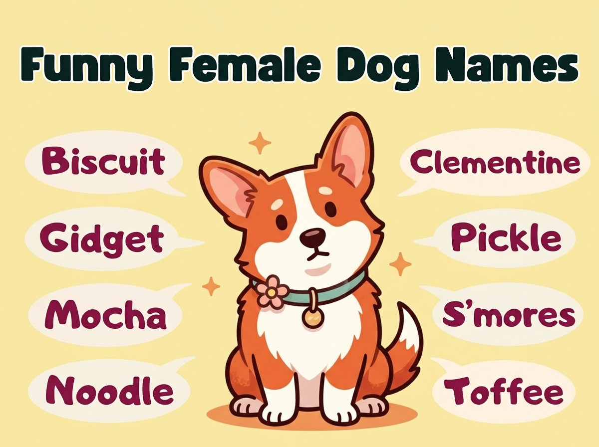 Funny Female Dog Names