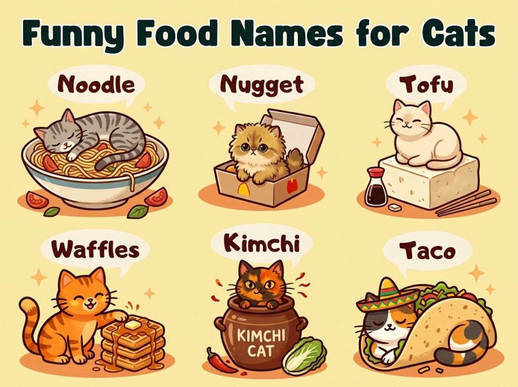 Funny Food Names for Cats