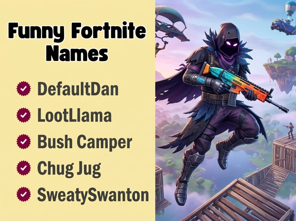Funny Fortnite Names