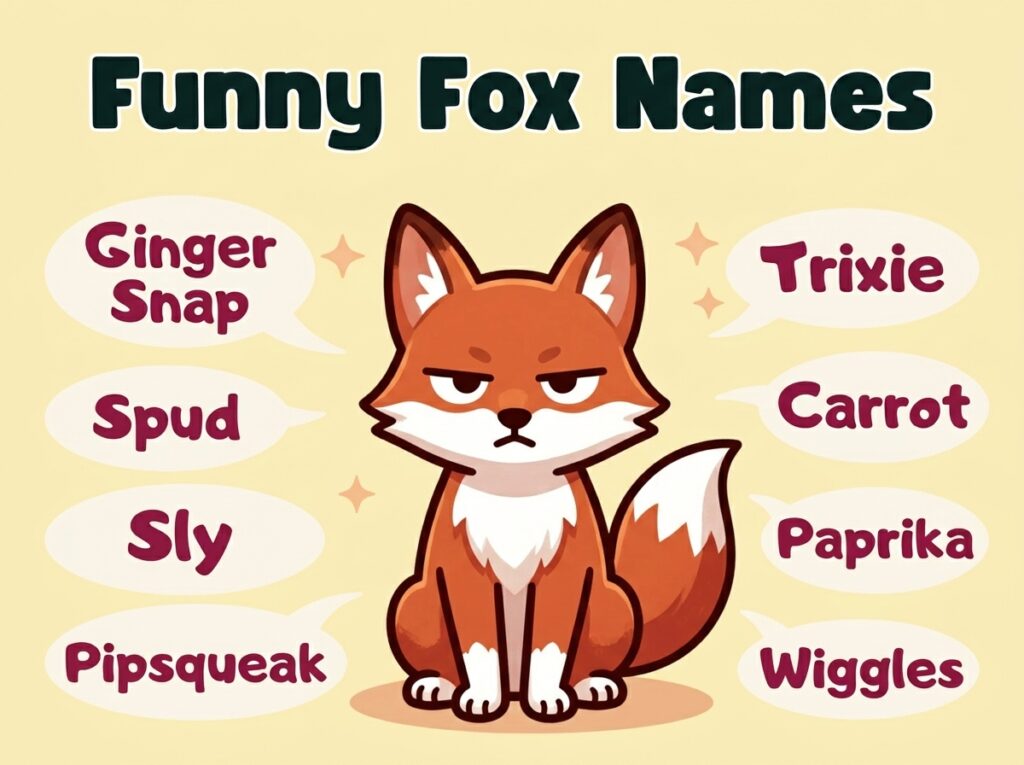 Funny Fox Names