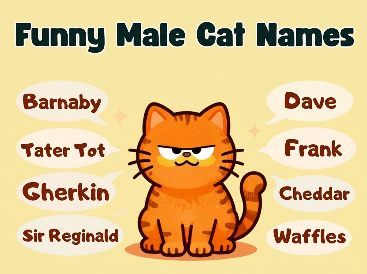 Funny Male Cat Names