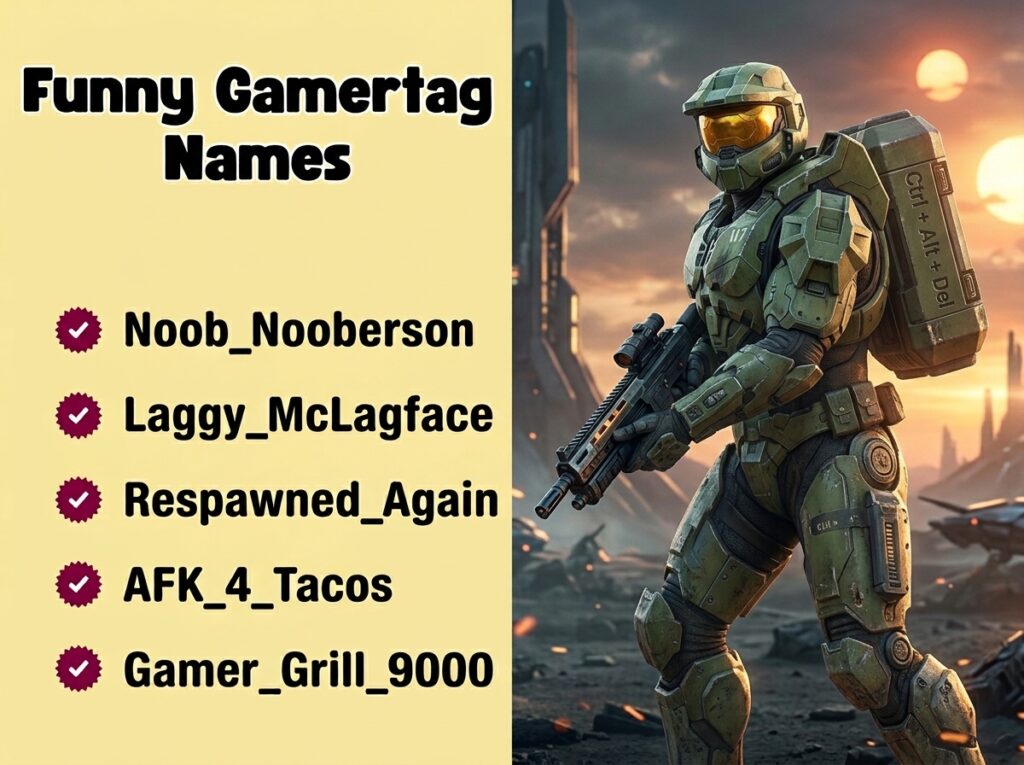 Funny Gamertag Names