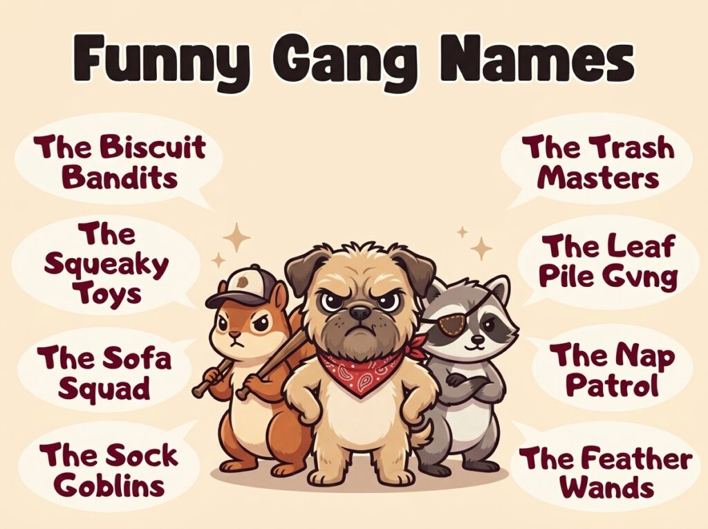 Funny Gang Names