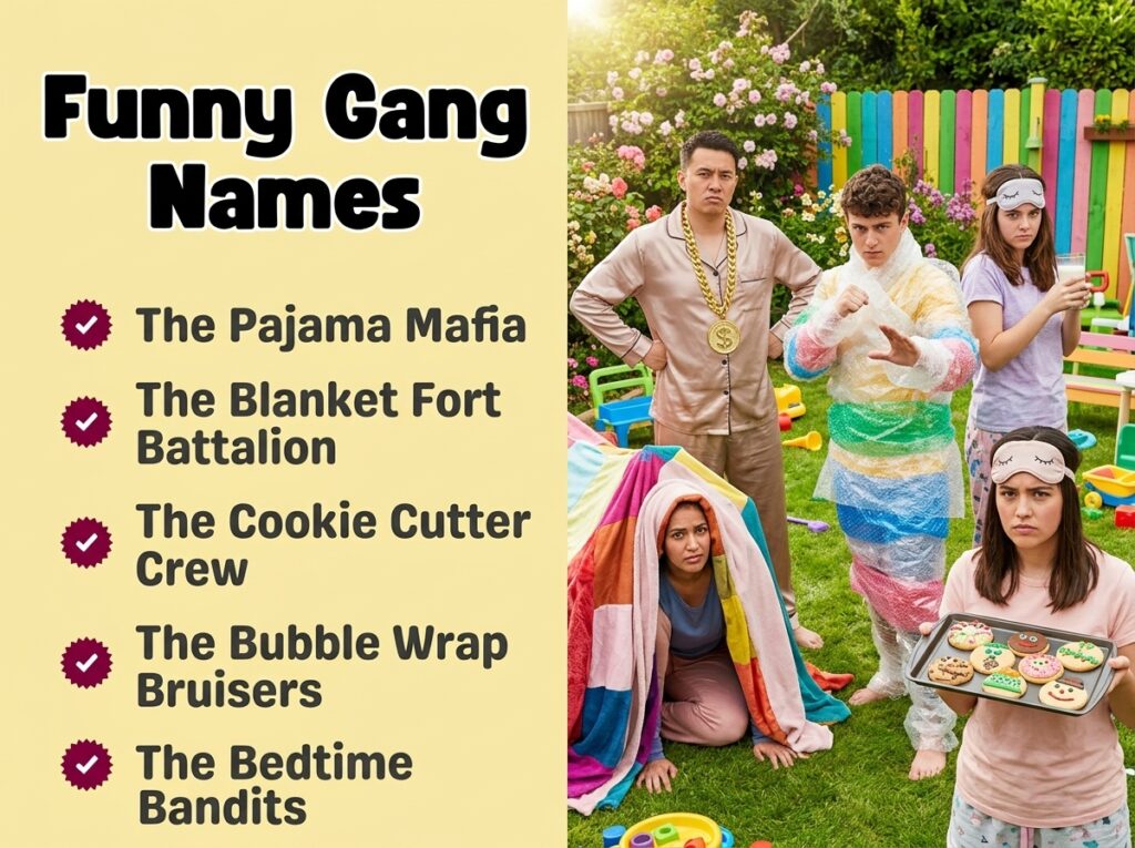 Funny Gang Names