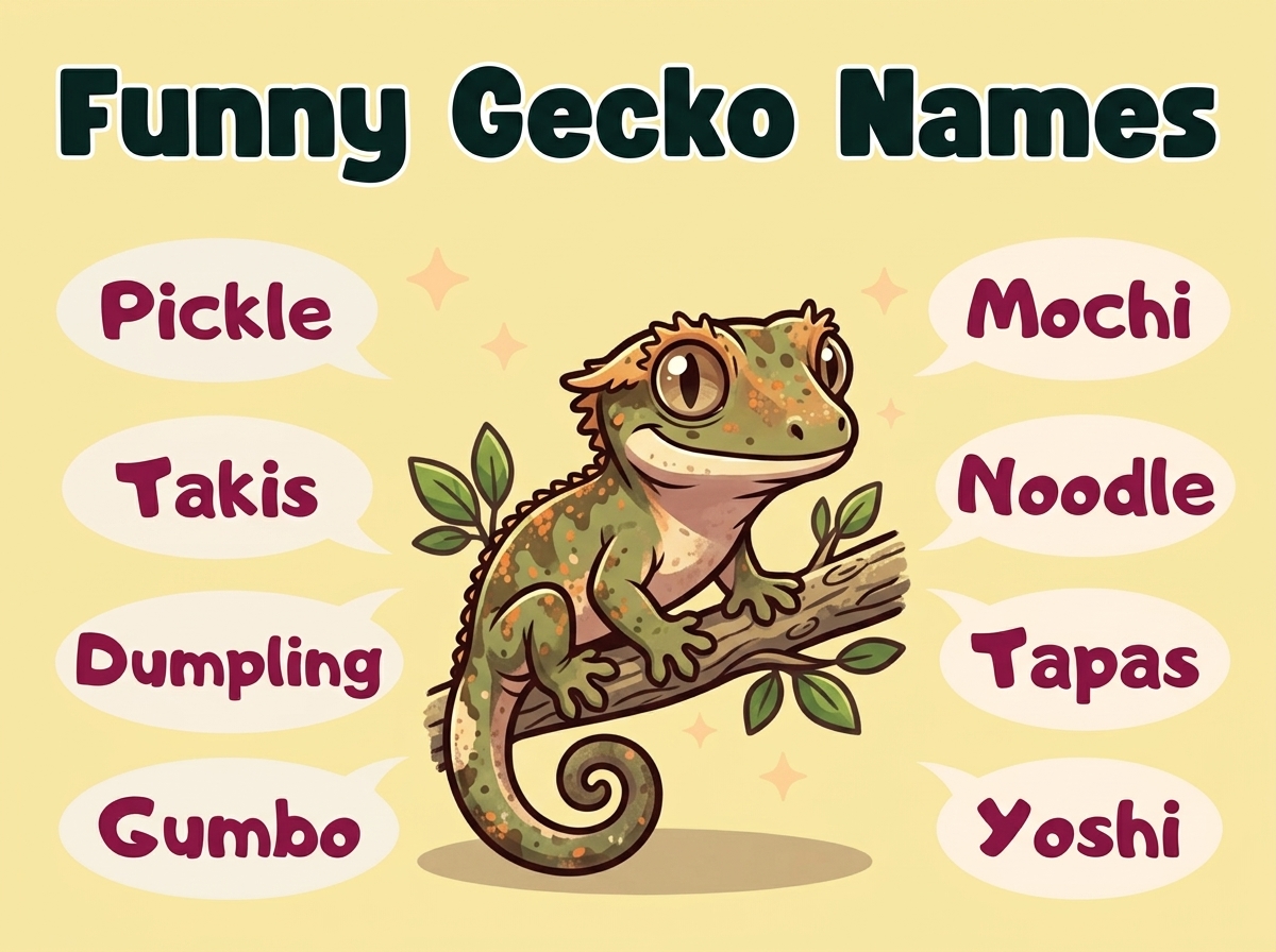 Funny Gecko Names