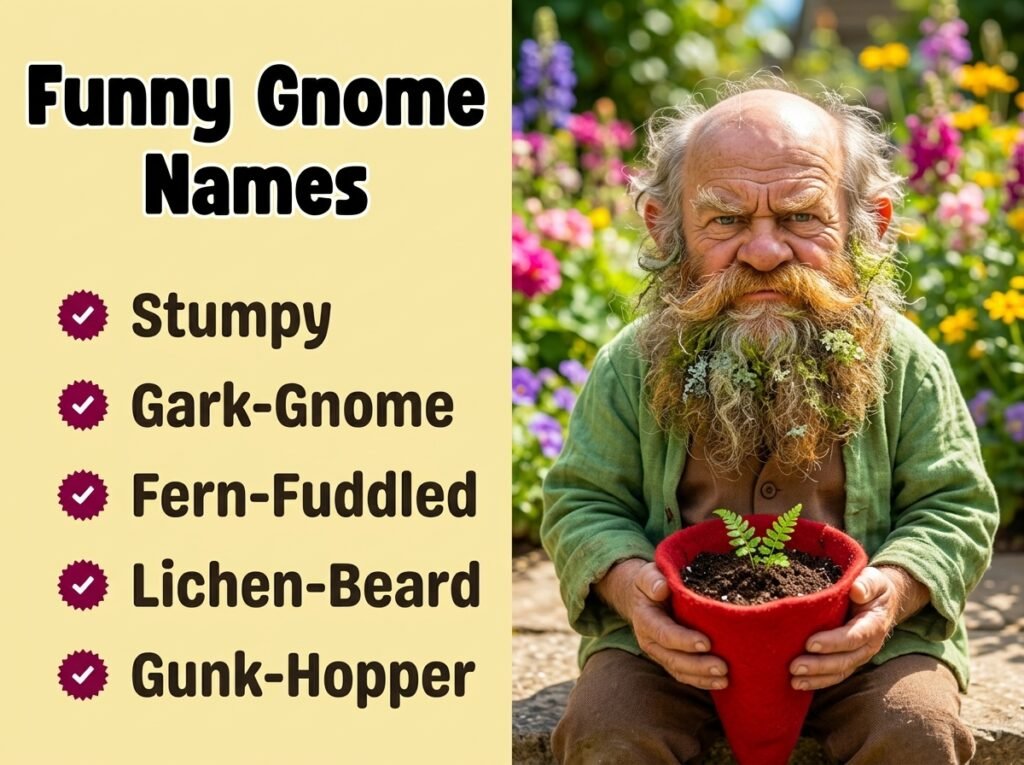 Funny Gnome Names
