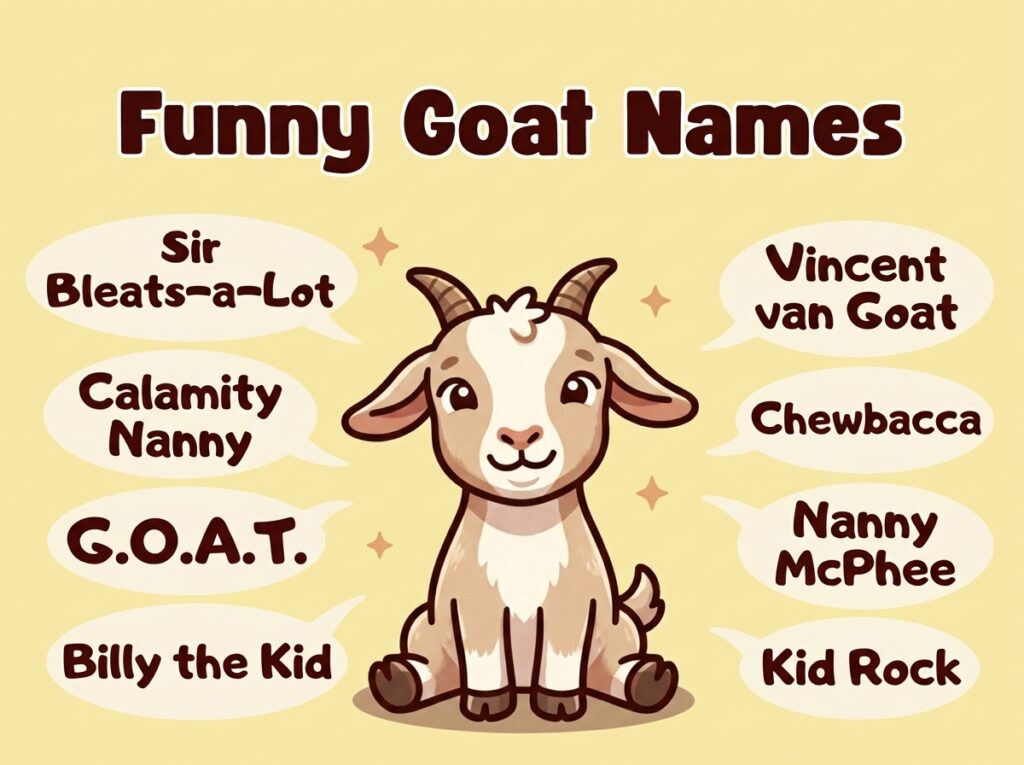 Funny Goat Names