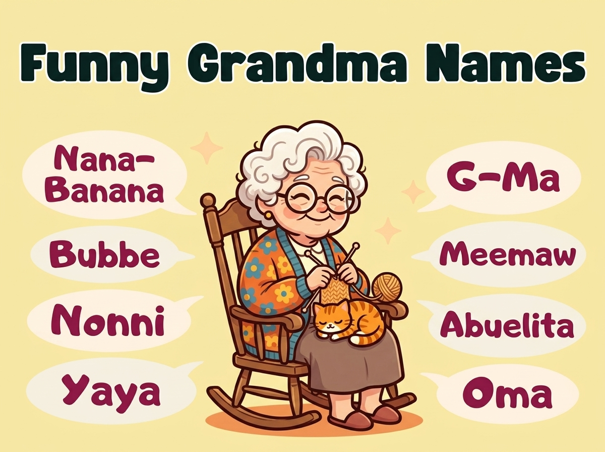 Funny Grandma Names